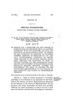 To Provide for a Committee for the Purpose of Investigating and Reporting Upon All Matters Connected with the Purchase and Sale and Marketing of Metalliferous Ores; to Authorize Said Committee to Subpoena as Witnesses Officers, Members or Employes of Any Company, Co-Partnership, Individual or Corporation Engaged in the Buying, Selling, Treatment, Smelting and Reduction of Ores; to Provide Further for the Ascertaining, Investigation and Reporting Upon Schedules, Rates, Reduction Charges, Smelting Charges and Settlements for Ores; to Provide for the Publication and Reporting of the Findings of Said Committee and Making an Appropriation Therefor.