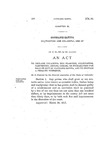 To Declare Unlawful the Planting, Cultivating, Harvesting, Drying, Curing, or Preparation for Sale or Gift of Cannabis Sativa, and to Provide a Penalty Therefor.