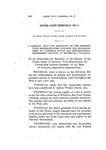 House Joint Memorial No. 9 - Request that the Secretary of the Interior Take Immediate Steps Towards the Establishment of a Federal Mining and Metallurgical Experiment Station at Silverton, Colorado.