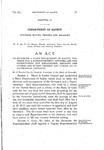 To Establish a State Department of Safety, Providing for a Superintendent, Officers, and Men Constituting the Department, Defining the Powers and Duties Thereof and Making an Appropriation Therefor.