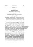 To Prevent Discrimination at Places of Public Accommodation, Resort or Amusement, and to Prevent Publication and Distribution of Discriminating Matter and to Punish the Same.