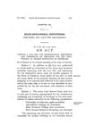 Levying a Tax for the Construction, Equipment and Furnishing of Buildings for the Institutions of Higher Education of Colorado.