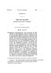 Concerning Compensation, the Salaries of the Clerks of the District Courts, Clerks of the County Courts, Sheriffs, County Clerks, County Treasurers, Their Assistants, Deputies and Clerks, and to Amend Sections 2568, 2570, 2573 and 2574 of the Revised Statutes of the State of Colorado of 1908, and Amending Section 2 of an Act Entitled 