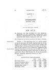 To Provide for the Payment of the Ordinary Expenses of the Executive, Legislative and Judicial Departments of the State of Colorado for the Fiscal Years 1917 and 1918.