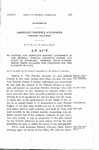 To Provide for Assistant District Attorneys in the Several Judicial Districts Within the State of Colorado. Defining Their Powers, Fixing Their Salaries and Providing for the Payment of Same.