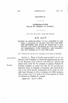 Making an Appropriation to Pay Herbert W. Cornell A Balance of Salary Due him for Services Rendered the State of Colorado as Secretary and Chief Examiner of the Civil Service Commission, with Interest, and Designating the Manner of Paying the Same.