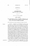 For The Relief of Mrs. A. B. Emory, Widow of A.B. Emory, Deceased, and Making an Appropriation to Pay the Amount Herein Provided.