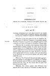 Making Appropriation for the Payment of Costs in the Case of the Atchison, Topeka and Santa Fe Railway Company Against Timothy O'Connor.