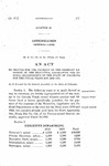 To Provide for the Payment of the Ordinary Expenses of the Executive, Legislative and Judicial Departments of the State of Colorado for the Fiscal Years 1919 and 1920.