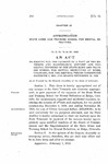 To Provide for the Payment of a Part of the Expenses and Maintenance, Support and Incidental Expenses of the State Home and Training School for Mental Defectives at Ridge, Colorado, for the Biennial Period Commencing December 1, 1918, and Ending November 30, 1920.