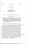 To Enable the State of Colorado to Protect the Waters of Its Natural Streams and to Maintain the Right of Appropriation and Use of Such Waters for Beneficial Purpose Within this State and Making an Appropriation Therefor of the First Class.