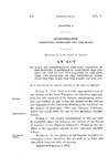 To Make an Appropriation for Part Payment of the Support, Maintenance, Operation and Conduct of, and to Pay the Salaries of the Officers and Employes of Industrial Workshops for the Blind for the Years 1918 and 1919.