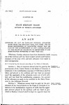 Entitled an Act to Replace Certain Advances Made from the Military Poll Tax Fund, and to Make Disposition of Whatever Money May Be Paid by the Government of the United States to the State of Colorado to Reimburse It for Mobilization Expenses of the Year 1916.