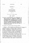 Relating to Instruments of Conveyance of Real Estate, or Interests Therein, to Trustees, Agents, Conservators, Executors, Administrators, Attorneys in Fact, or Other Persons in a Representative Capacity; Providing a Limitation of Time within which Title to Property so Held May Be Made to Conform with the Provisions Hereof, and Repealing All Acts and Parts of Acts in Conflict Herewith.