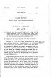 To Create and Establish the Pike's Peak State Game Refuge, and to Regulate and Prohibit the Hunting or Killing of Game Therein, and to Provide Certain Penalties.