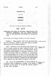 Defining the Crime of Robbery, Prescribing the Penalty Therefor, and to Amend Section 1677 of the Revised Statutes of Colorado, 1908.