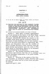 To Provide for Repairs to the Domestic Water Supply and Fire Protection System, for Repairs to the Farm Buildings, and for Farm Improvements at the Fort Lewis School of Agriculture, Mechanic and Household Arts, and to Make an Appropriation Therefor.