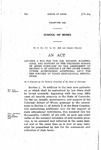 Levying a Tax for the Use, Benefit, Maintenance, and Support of the Colorado School of Mines Pursuant to the Amendment to Section 11 of Article X of the State Constitution Authorizing Additional Levy for the Support of State Educational Institutions.