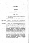 In Relation to Interest and Amending Section 3162, Revised Statutes of the State of Colorado of 1908.