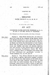 Concerning Water Districts Numbered 44, 54, 55, 56 and 57 of the State of Colorado.