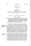 In Relation to Boards and Highways Upon and Across Lands Dedicated to Public Purpose, the Construction and Maintenance Thereof, and the Manner of Acquiring Right to Possession of Lands Therefor.