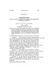 Making an Appropriation for the Part Payment of the Expenses for the Support and Maintenance of the State Detention Home for Women with Venereal Disease for the Period Beginning December 1, 1922, and Ending November 30, 1924.