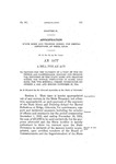 To Provide for the Payment of a Part of the Expenses and Maintenance, Support and Incidental Expenses of the State Home and Training School for Mental Defectives at Ridge, Colorado, for the Biennial Period Commencing December 1, 1922, and Ending November 30, 1924.