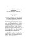 Making an Appropriation for the Support, Maintenance, Repairs and Improvements of the State Home for Dependent and Neglected Children for the Period Beginning December 1, 1922, and Ending November 30, 1924.