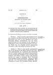 To Provide for the Payment of the Expenses of Maintenance, Support and Improvement of the Colorado State Soldiers and Sailors Home and Making Appropriation Therefor.