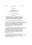 To Enable the Board of Commissioners of the State Soldiers and Sailors Home to Purchase Certain Real Estate Adjoining Said Institution and to Provide an Appropriation Therefor.