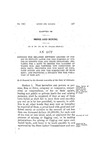 Defining the Relation Between Leasers of Public or Private Lands for the Purpose of Mining or Digging Coal and Their Employees; Providing for a Bond to Secure the Payment of Wages due, and defining the conditions of Such Bond; Providing for the Right of Seperate Action and for the Forfeiture of Such Bond: And Providing a Penalty for the Violation of this Act.