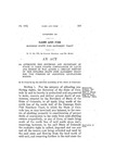 To Authorize the Governor and Secretary of State to Make Proper Conveyances of Lands and Rights of Way Across a Certain Portion of the Durango State Fish Hatchery Tract for the Purpose of Adjusting Conflicting Rights.