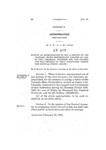 Making an Appropriation to Pay a Deficit of the Colorado State Penitentiary Located at Canon City, Colorado, Incurred for the Support and Maintenance of that Institution During the Biennial Period 1920-1922.