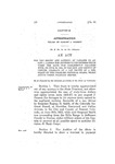 For the Relief and Payment of Damages to August J. Hanson for Injuries to his Express Truck When the Same was Negligently Collided With, On June 29, 1922, In the City and County of Denver, Colorado by a Car Driven by a Sergeant of the Colorado National Guard, While Acting Under Military Orders.