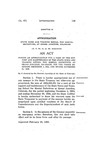 Making an Appropriation for a Part of the Support and Maintenance of the State Home and Training School for Mental Defectives at Grand Junction, Colorado, for the Period Beginning December 1, 1924, and Ending November 30, 1926