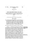 To Authorize the Employment of the Inmates of the Industrial School for Boys at Golden, Colorado, upon the Lands of the State Home and Training School for Mental Defectives at Ridge, Colorado, and to Provide for the Disposition of the Produce Grown on Said Lands as the Result of Such Employment