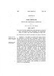 Relating to the Inspection and Grading of Fruits and Vegetables and Providing an Appropriation to Carry Out the Purposes of This Act