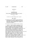 To Provide for the Payment of the Expenses of Maintenance, Support and Improvement of the State Home and Training School for Mental Defectives, Ridge, Colorado, and Making Appropriation Therefor