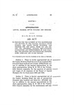 To Provide for the Payment of the Maintenance and Support of the Capitol, Colorado State Museum and State Office Buildings and Grounds for the Fiscal Years 1925 and 1926, and for Necessary Repairs, Replacements, Alterations and Improvements of Said Buildings and Grounds and for Furniture, Fixtures, Steel Shelving and Filing Devices