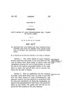 To Provide for and Regulate the Conservation, Cutting and Sale of Timber upon State Land, and to Repeal All Sections in Conflict Herewith