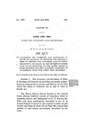 To Authorize the Governor and Secretary of State of Colorado to Execute and Deliver a Deed to Certain Fish Hatchery Land in Gunnison County, Colorado, in Lieu of Certain Other Land to Be Conveyed to the State, Which is More Suitable for Fish Hatchery Purposes, in Connection with the Pitkin Fish Hatchery