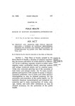 To Protect and Promote the Public Health, Creating a Division of Sanitary Engineering, Defining Its Powers and Duties and Making an Appropriation to Carry Out the Purposes of This Act