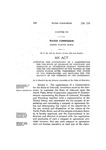 Approving the Appointment of a Commissioner for the State of Colorado to Negotiate and Conclude an Interstate Compact Respecting the Use and Disposition of the Waters of the North Platte River, Prescribing the Duties of the Commissioner and Providing for the Payment of the Expenses of the Commission