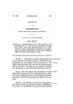 Making an Appropriation for the Support and Maintenance of the State Industrial School for Girls, for the Construction of a New Building, and for Repairs, Renewals and Equipment of Said Institution During the Biennial Period Ending November 30, 1926