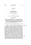 Making an Appropriation for the Improvement, Equipment, Support and Maintenance of the Adams State Normal School at Alamosa, Colorado, for the Period Beginning December 1, 1926, and Ending November 30, 1928.