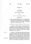 To Amend an Act Entitled 