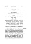 Relating to Insect and Animal Pests, Weeds and Plant Diseases, Providing for their Control and Eradication, Prescribing Penalties and Making an Appropriation to Carry Out the Purposes of this Act, and to Repeal Sections 3093, to 3104, Both Inclusive, Compiled Laws of Colorado, 1921.