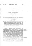 Relating to and Providing for the Licensing of Public Dance Halls, Booths, Pavilions and Other Places Where Public Dances are Had, Prescribing the Fee Therefor and Providing Penalty for the Violation Thereof.