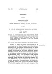 Making an Appropriation for the Support, Maintenance and Improvement of the State Industrial School, Golden, Colorado for the Two Years, Beginning December 1, 1926, and Ending November 30, 1928.