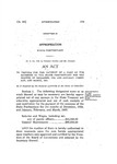 To Provide for the Payment of a Part of the Expenses of the State Penitentiary for the Months of December, 1926, and January, February, and March, 1927.